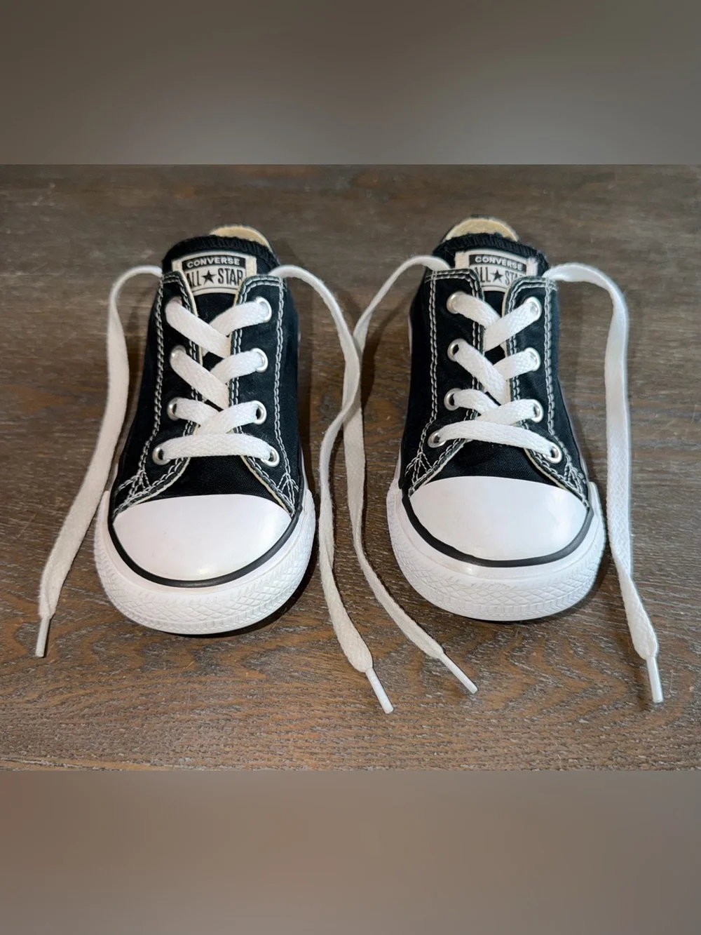 Converse black sneakers